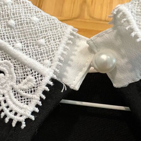 Sister Fashion size L Love sequin embellished shirt with white collar - Picture 6 of 9